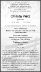 eine Anzeige