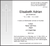 eine Anzeige