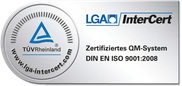 LGA Intercert zertifiziert